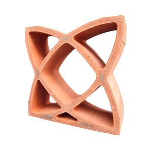 Cobogó Argila Odara 20x20cm Argila Stoneplus