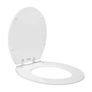 Assento Poliéster Convencional Slim Branco Sicmol