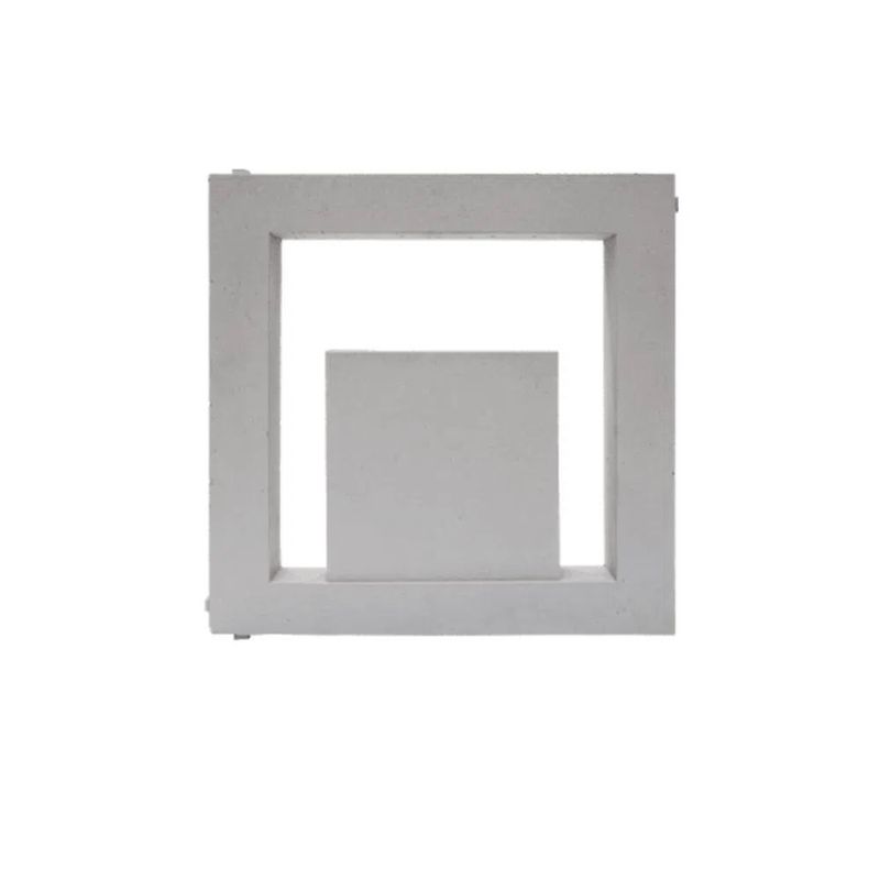Cobogo-40X40X6Cm-Itacoa-Cube-Cinza-Gauss