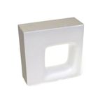Cobogo-20X20Cm-Quadratto-Bianco-Elemento-V