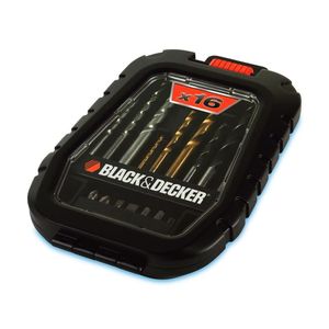 Jogo de Brocas 16 Peças Black & Decker