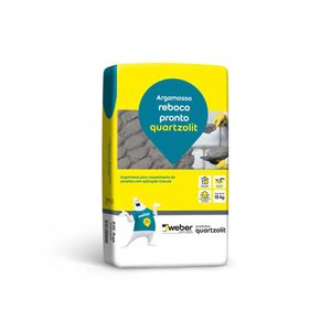 Reboco Pronto 15Kg Quartzolit