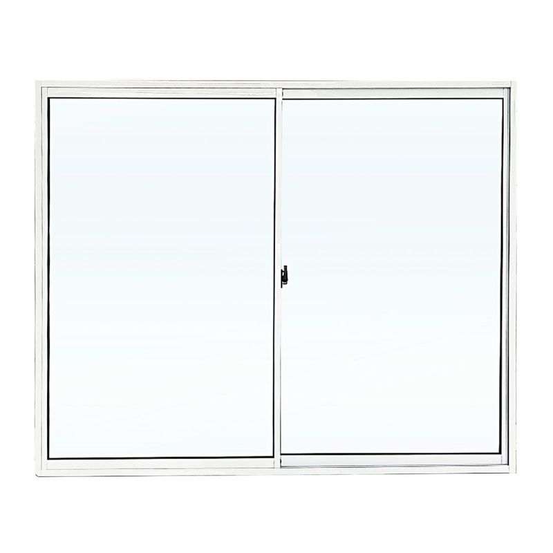 Janela-de-Correr-100x80cm-sem-Grade-Vidro-Liso-Branco-Lider-Esquadria