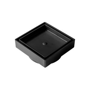 Ralo Oculto para Caixa Sifonada 10X10 Preto Jmais
