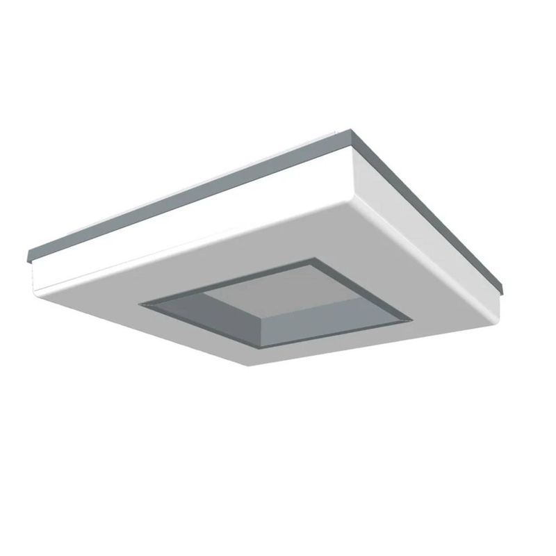 Plafon-de-Sobrepor-Led-30w-Quadrado-Pixel-Luz-Amarelo-Bivolt-New-Line