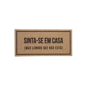 Tapete Vinil Long 30X70 Sinta-Se Em Casa Kapazi