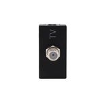 Modulo-Tomada-Antena-para-TV-Tipo-F-Preto-Plus-Pial