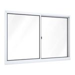 Janela-de-Correr-100x150cm-Vidro-Liso-Branca-Slim-Lider-Esquadria