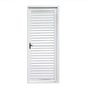 Porta Veneziana 210x70cm Direita Branco Líder