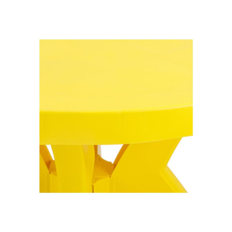 Mesa-Redonda-Deluxe-Amarela-Forte-Plastico