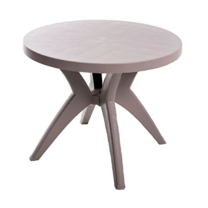 Mesa-Redonda-Deluxe-Nude-Forte-Plastico