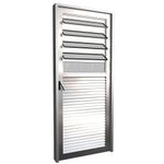 Porta-Giro-Basculante-210x080-Direita-Vidro-Liso-Natural-Trend-Quality