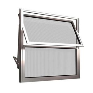 Vitrô Basculante 40X60 Vidro Natural Canelado Líder Esquadria