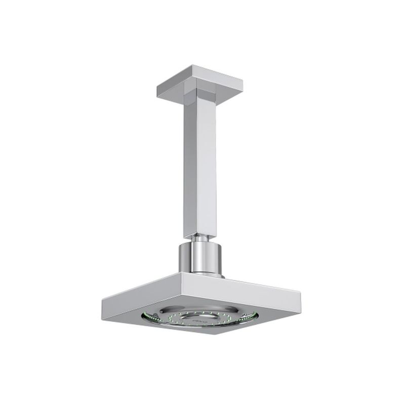 Chuveiro-com-Tubo-de-Teto-Acqua-Plus-Quadratta-com-Entrada-de-Ar-Cromado-Deca