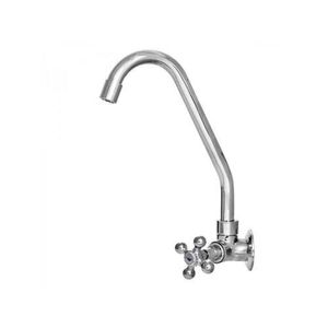 Torneira De Parede Para Cozinha 2178 C33 Bica Móvel Baby Cromada Jed