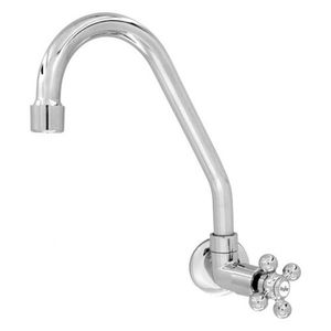 Torneira De Parede Para Cozinha 1178 C33 Bica Móvel 3/4 Cromada Jed