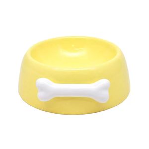 Comedouro Doggi Giallo Chiaro 150ml Ceramique Pet
