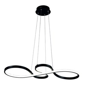 Pendente LP-016A 40W Preto 3 Em 1 Smd Nitrolux