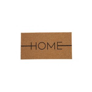 Tapete Capacho Vinil 40X75cm Home Bege Kapazi