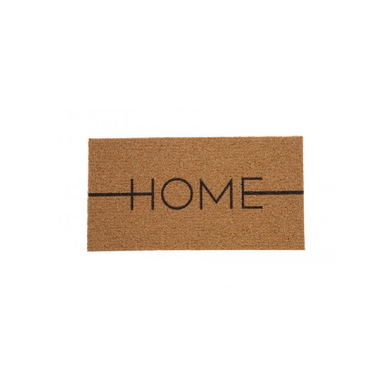 Capacho-Vinil-40X75cm-Home-Bege-Kapazi