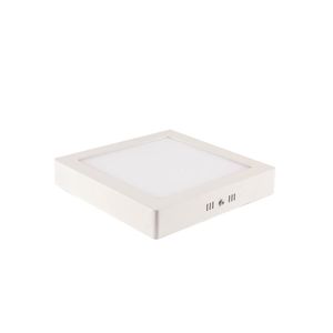 Painel de Led Sobrepor 12W Quadrado 3000K Amarela Blumenau