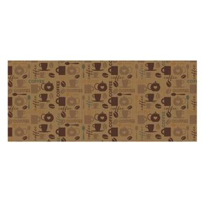Tapete Antiderrapante Tropical 43X65cm Coffee 2.0 Kapazi