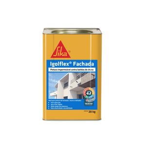 Selador e Impermeabilizante Igolflex Fachada 20kg Sika