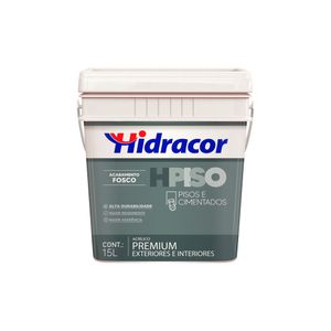 Tinta Acrílica HPiso Vermelho Seguranca 3,6 Litros Hidracor