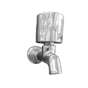 Torneira De Parede Para Tanque 1158 C40 Sem Arejador Bica Reta 3/4 Cromada Jed