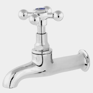 Torneira De Parede Para Tanque 1126 C33 Bica Reta 3/4 Cromada Jed