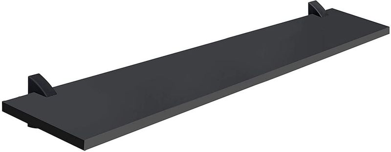 Prateleira-Preta-com-Suporte-25X100cm-Concept-Prat-K