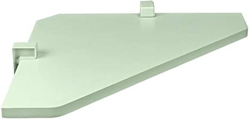 Prateleira-de-Canto-Kids-Verde-Menta-com-Suporte-35X35cm-Prat-K