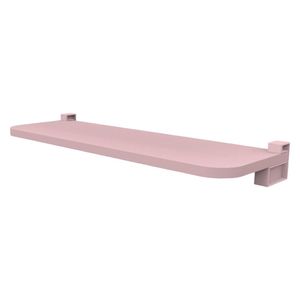 Prateleira Rosa Quartz Kids com Suporte 25X60cm Prat-K