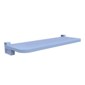 Prateleira Azul Serenity com Suporte Kids 25X60cm Prat-K