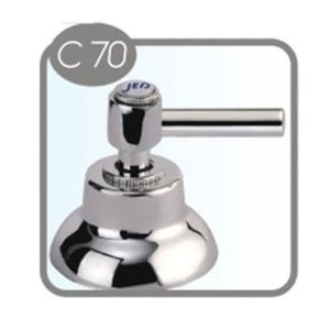 Acabamento Para Registro 1950 C70 1 Cromado Jed