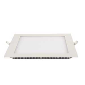 Painel de Led Embutir 24W Quadrado 3000K Amarela Blumenau