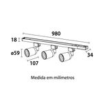 Kit-Trilho-Com-3-Spots-ABS-Led-15W-Branco-6500K-Blumenau