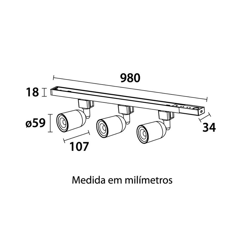 Kit-Trilho-Com-3-Spots-ABS-Led-15W-Branco-3000K-Ama-Blumenau