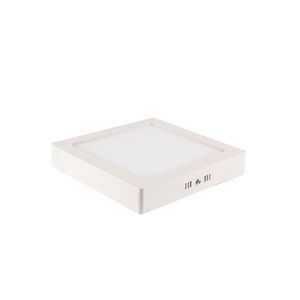 Painel de Led Sobrepor 18W Quadrado 3000K Amarela Blumenau