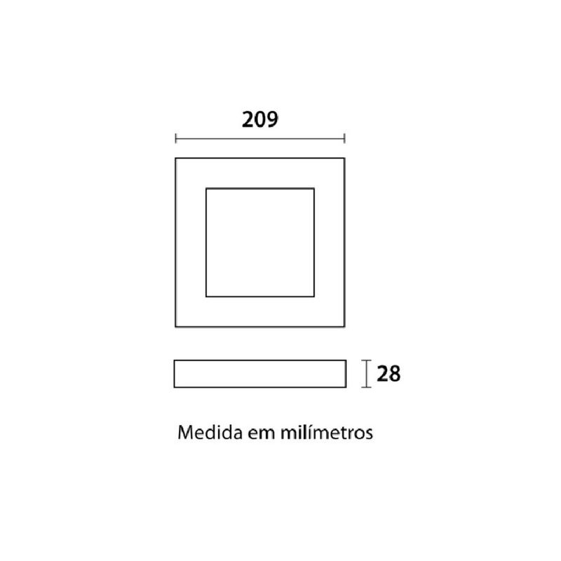 Plafon-Led-Sobrepor-Quadrado-3000K-Amarela-Ledvance-616713