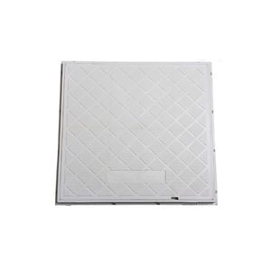 Tampão com Aro 20X20cm Branco Simples Jmais