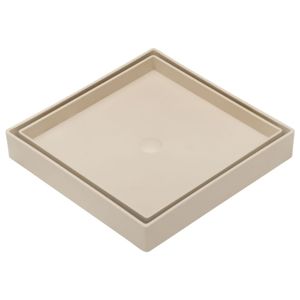 Ralo Oculto para Caixa Sifonada 15X15 Bege Jmais