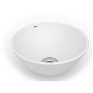 Cuba De Apoio 35cm Redonda Branca Sem Mesa R1 Celite
