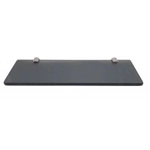 Prateleira Reta 50x12cm Fumê Manu Vidros