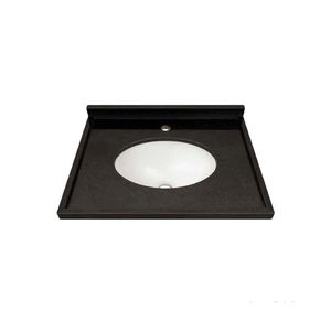 Lavatório 60x40cm com Cuba Granito Preto São Gabriel Mais Pedra