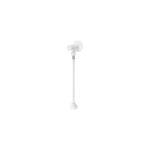 Válvula Para Mictório Branca Com Canopla Flexível 0,30mm Blukit Metal
