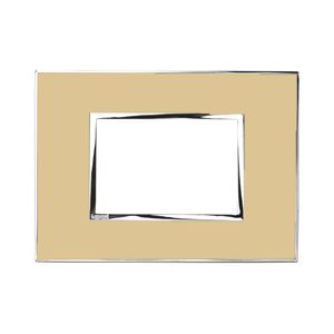 Placa 4x2 3p Champagne Smart Pial