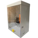 Quadro-2-Coelce-Muro-Poste-Trifasico-Cinza-com-Barramento-Onix