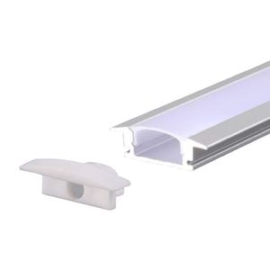 Perfil Embutir Slim 2 Metros Branco Gaya