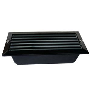 Luminária de Embutir para Parede 60W Gardênia LEB62P Preto Olivo